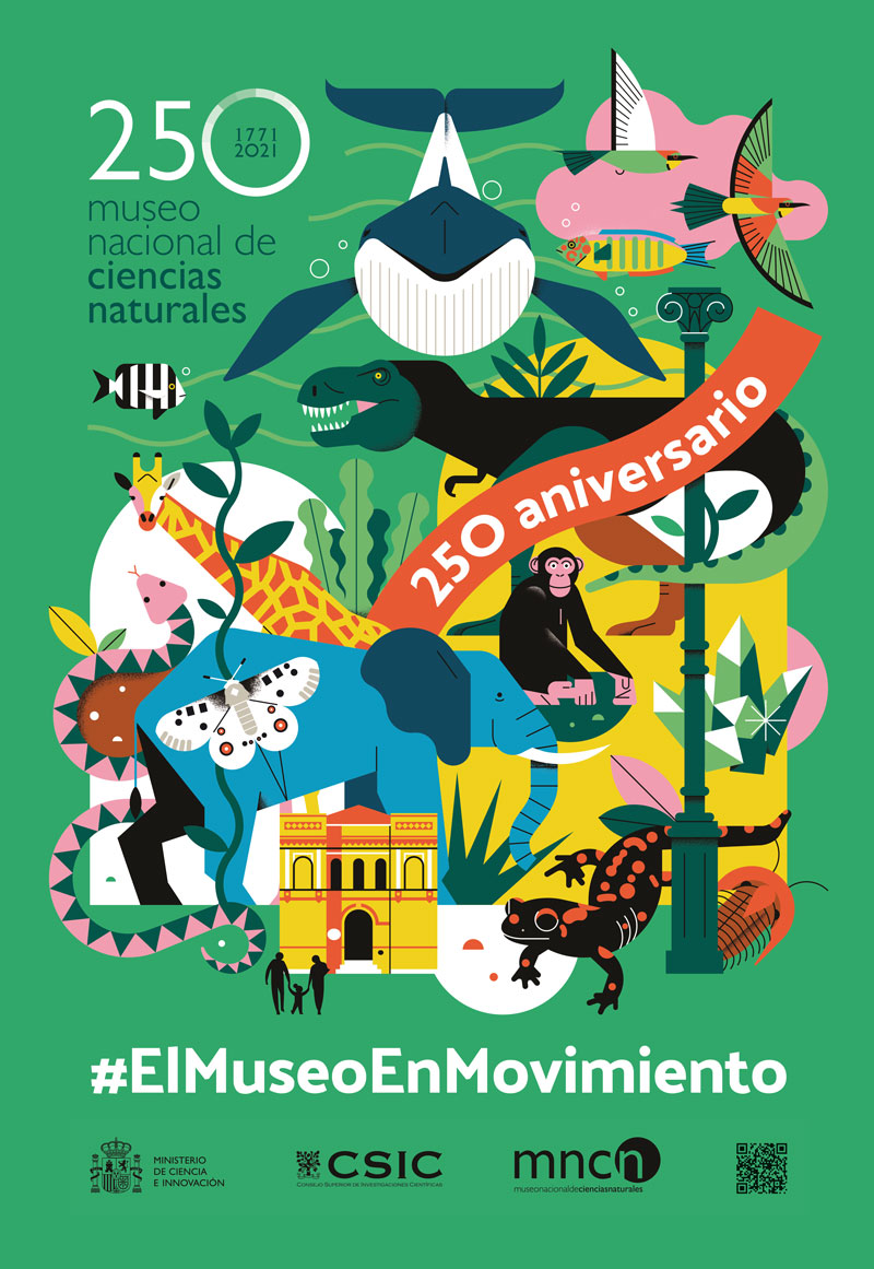 Cartel conmemorativo del 250 aniversario 