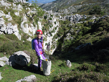 Paisaje kárstico, hábitat de batinelas