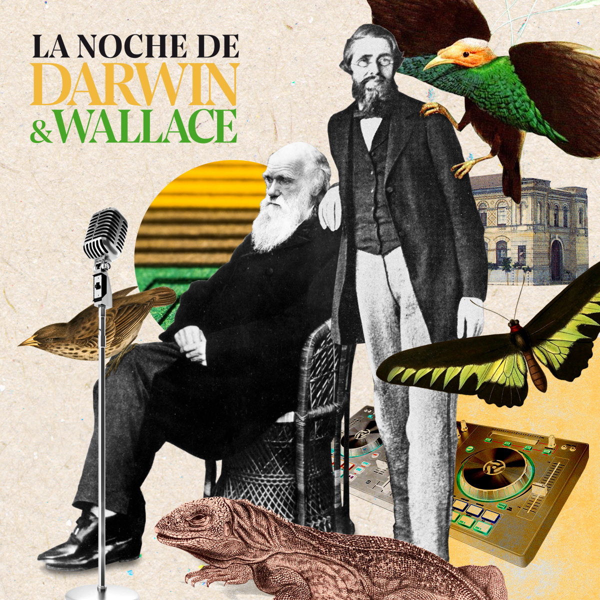 Cartel de la Noche de Darwin y Wallace 2023