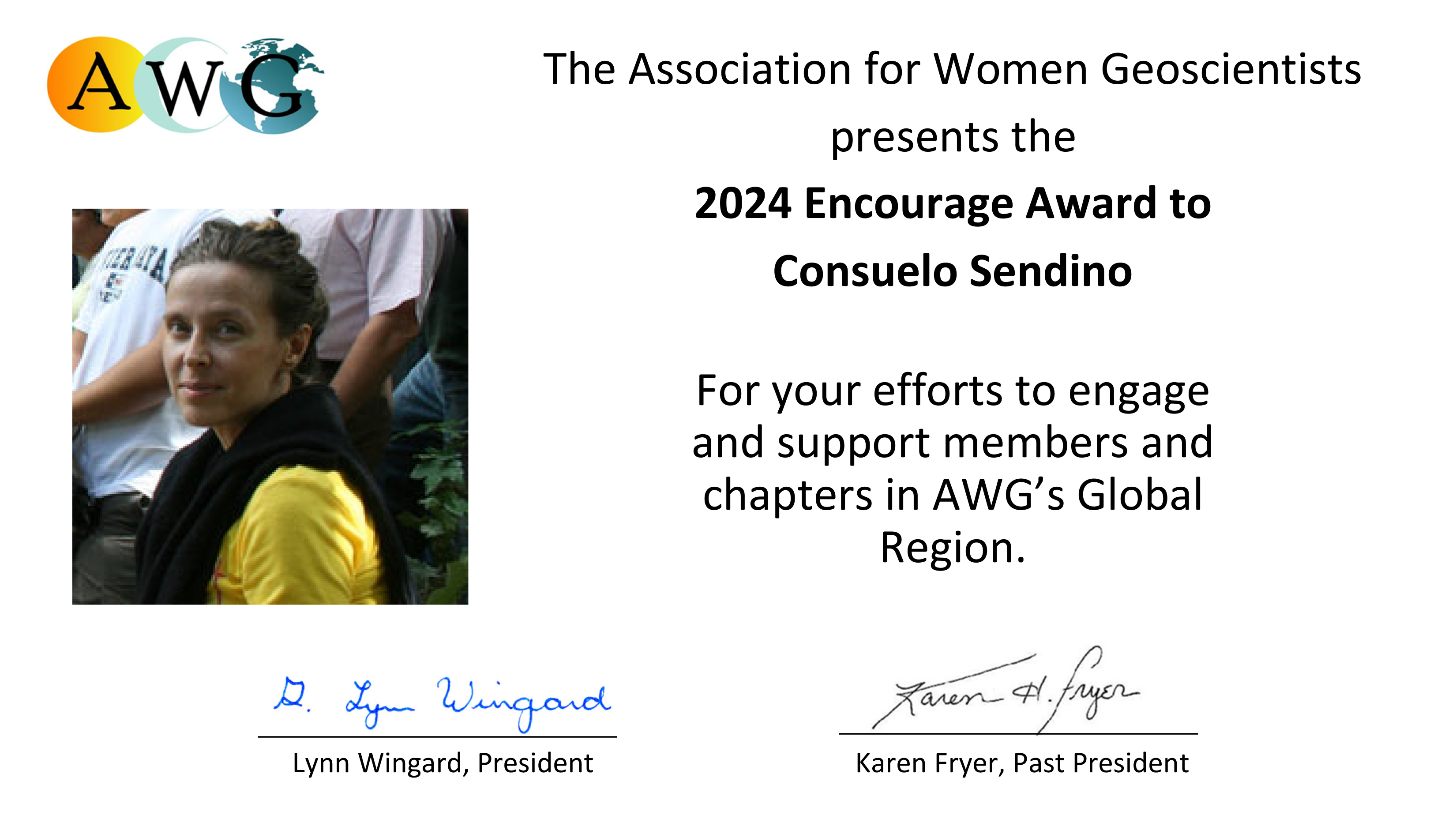Encourage Award for Sendino
