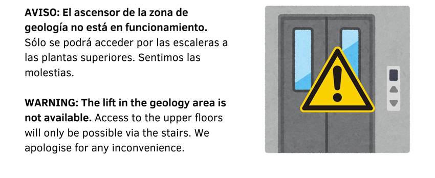 Aviso ascensor