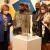 Imagen de los invitados durante la visita a la exposición 'El museo en la Antártida' /José María Cazcarra