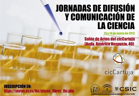 El MNCN participa en las Jornadas de Comunicación y Difusión de la Ciencia en Sevilla El MNCN participa en las Jornadas de Comunicación y Difusión de la Ciencia en Sevilla