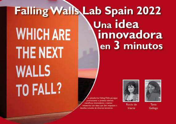 Falling Walls Lab Spain 2022. Una idea innovadora en 3 minutos