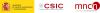 Science Ministry, CSIC, and MNCN Logotypes